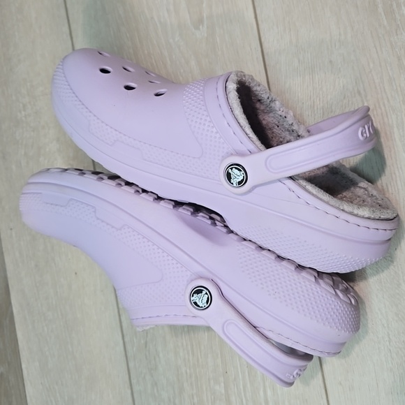 Crocs Women Clogs with Fleece Lining Shoes Sz 8 - Picture 8 of 11